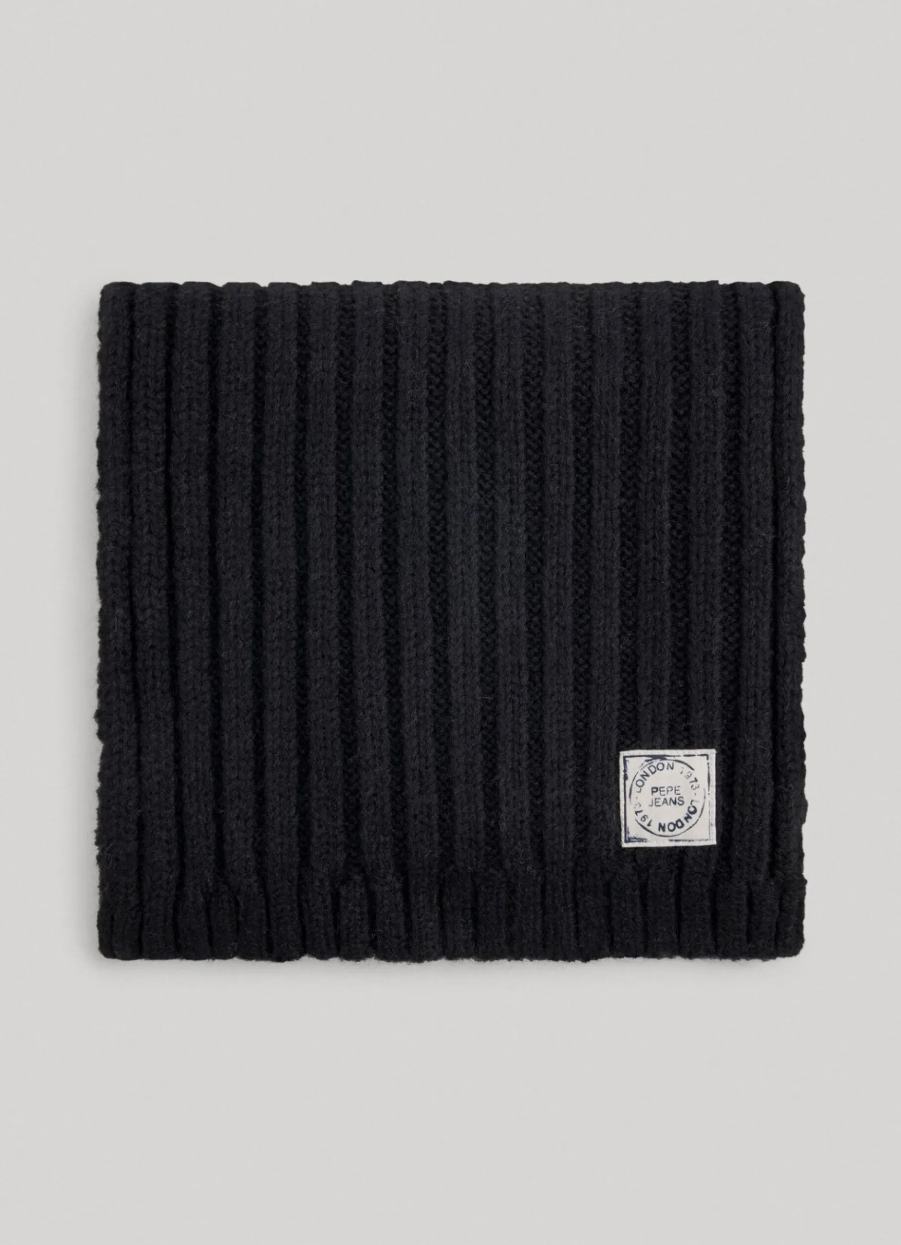 Girl Pepe Jeans Ribbed Knit Scarf