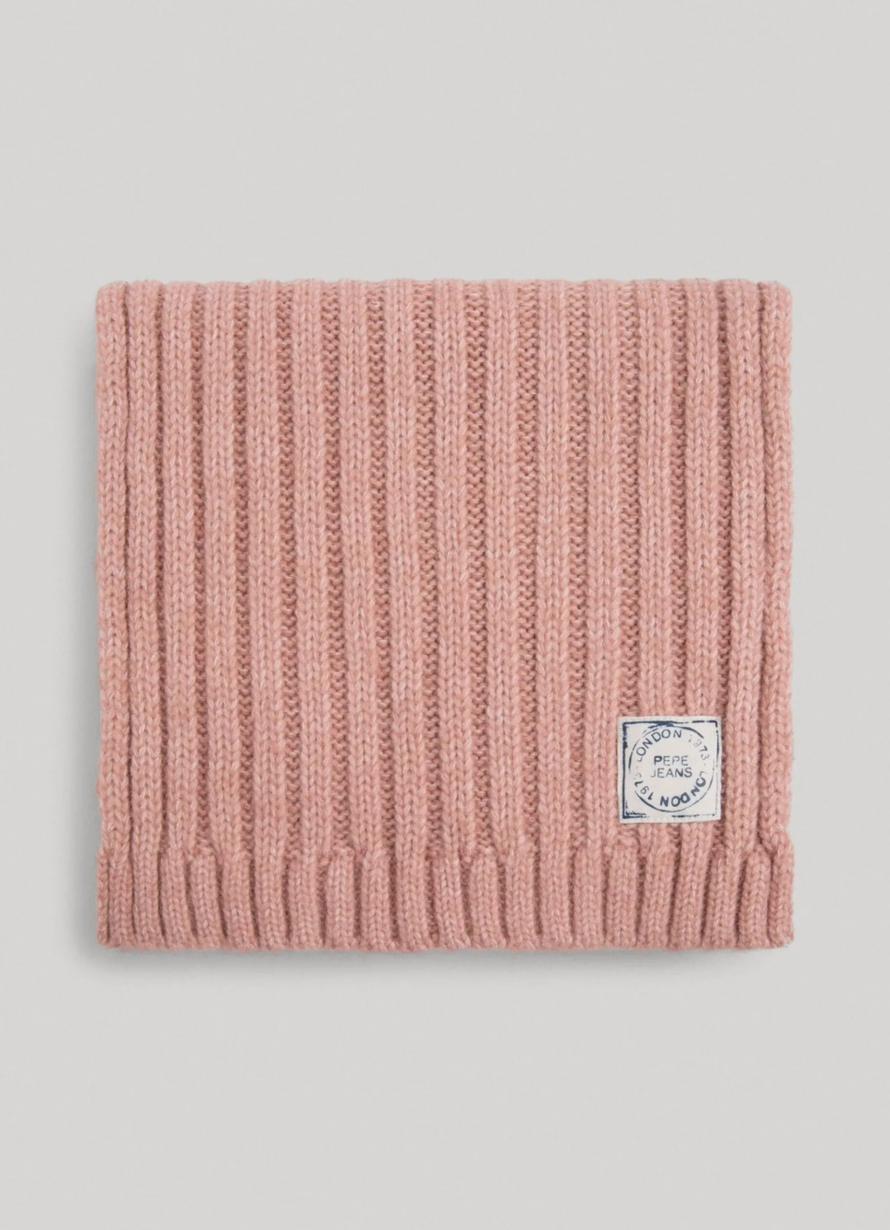 Girl Pepe Jeans Ribbed Knit Scarf