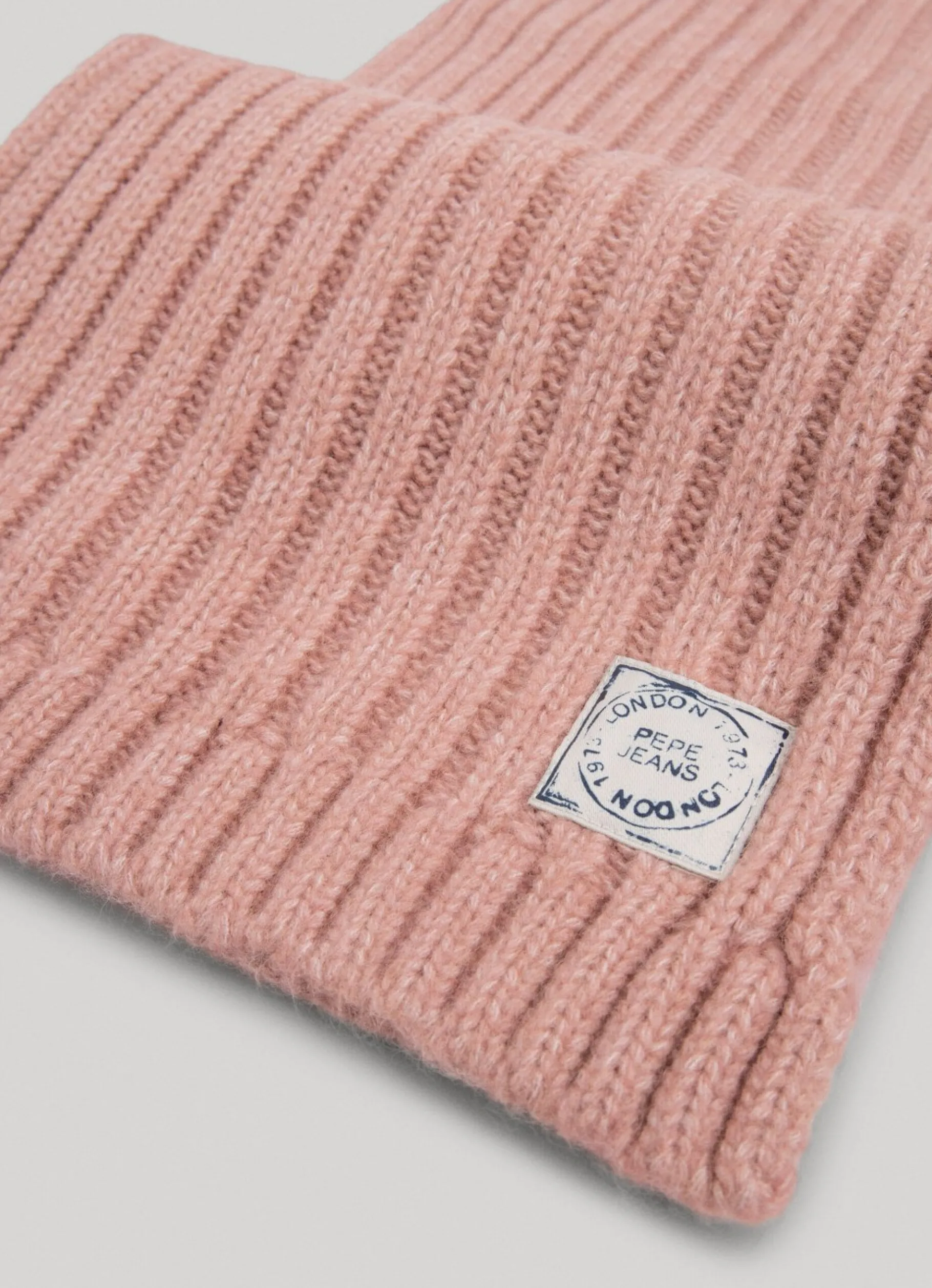Girl Pepe Jeans Ribbed Knit Scarf