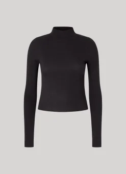 Women Pepe Jeans Ribbed Long-Sleeve T-Shirt