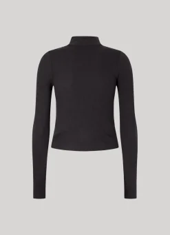 Women Pepe Jeans Ribbed Long-Sleeve T-Shirt