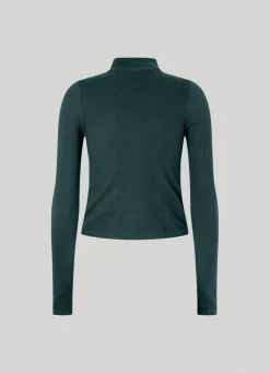 Women Pepe Jeans Ribbed Long-Sleeve T-Shirt