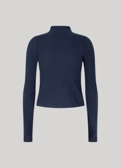 Women Pepe Jeans Ribbed Long-Sleeve T-Shirt