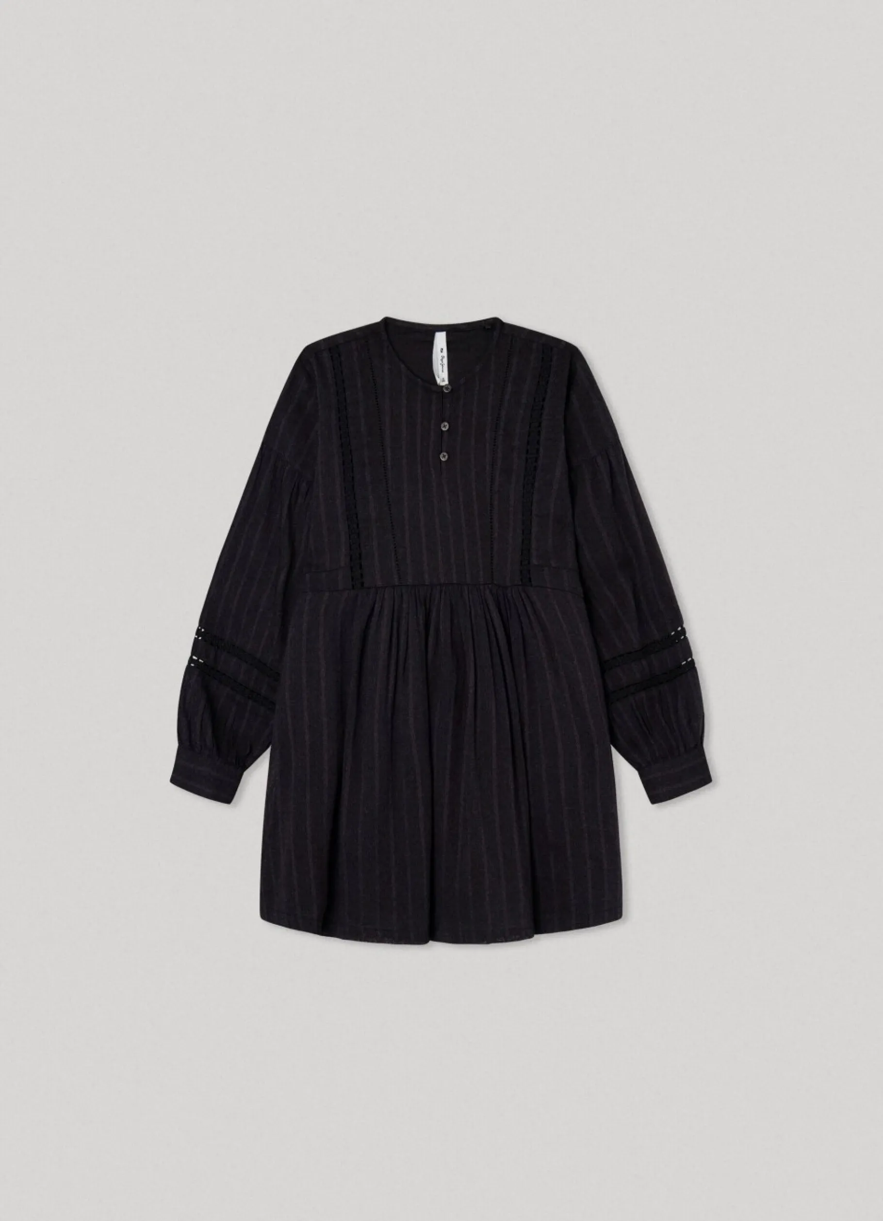 Girl Pepe Jeans Romantic Dobby Dress
