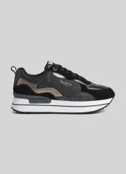 Women Pepe Jeans Rusper Nas Combined Trainers