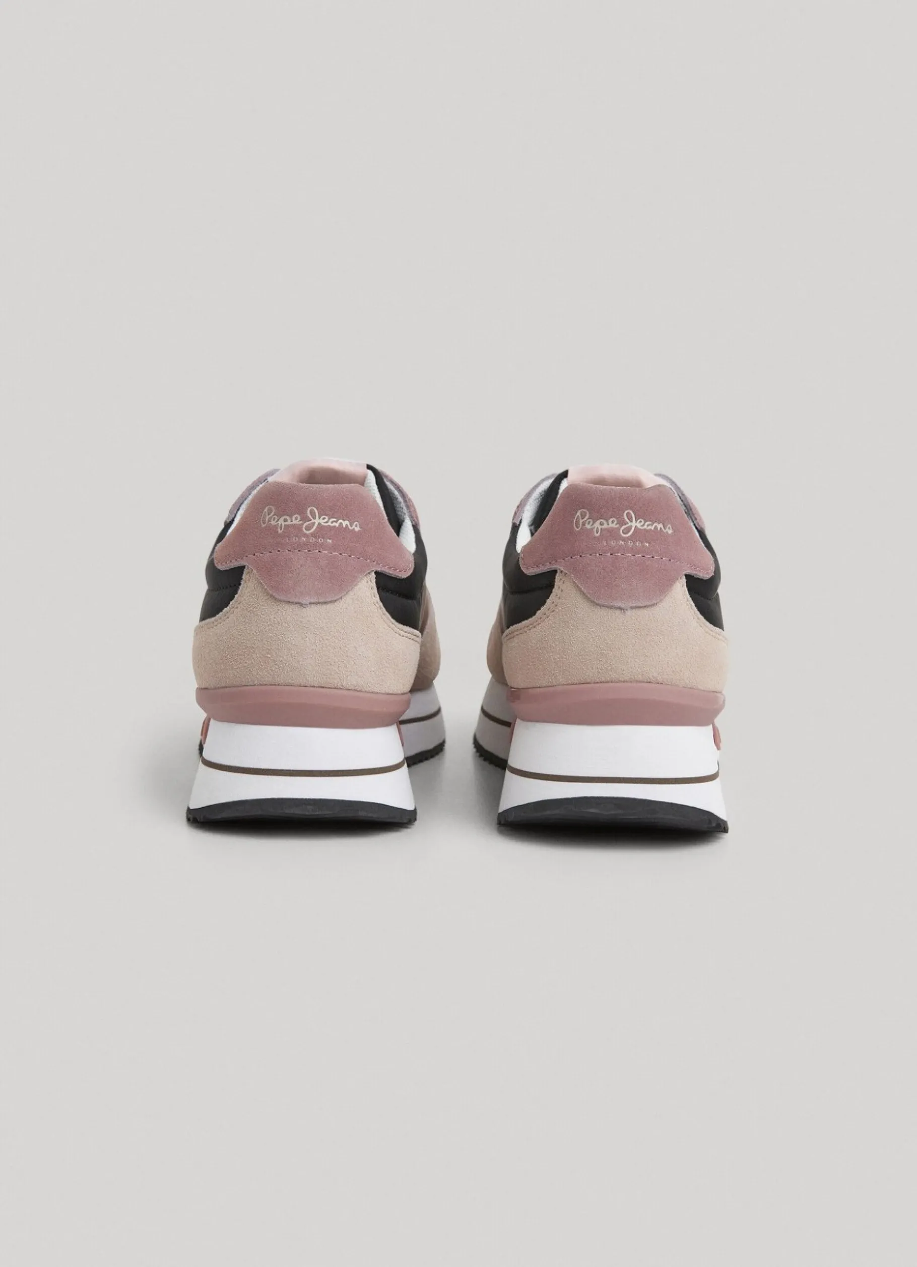 Women Pepe Jeans Rusper Queen Combined Trainers