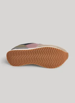Women Pepe Jeans Rusper Queen Combined Trainers