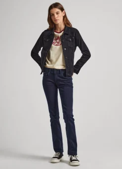Women Pepe Jeans Saturn Regular Fit Mid-Rise Jeans
