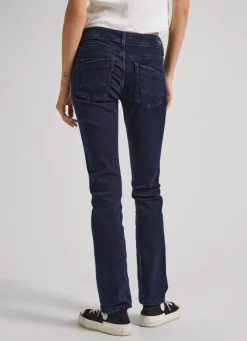 Women Pepe Jeans Saturn Regular Fit Mid-Rise Jeans
