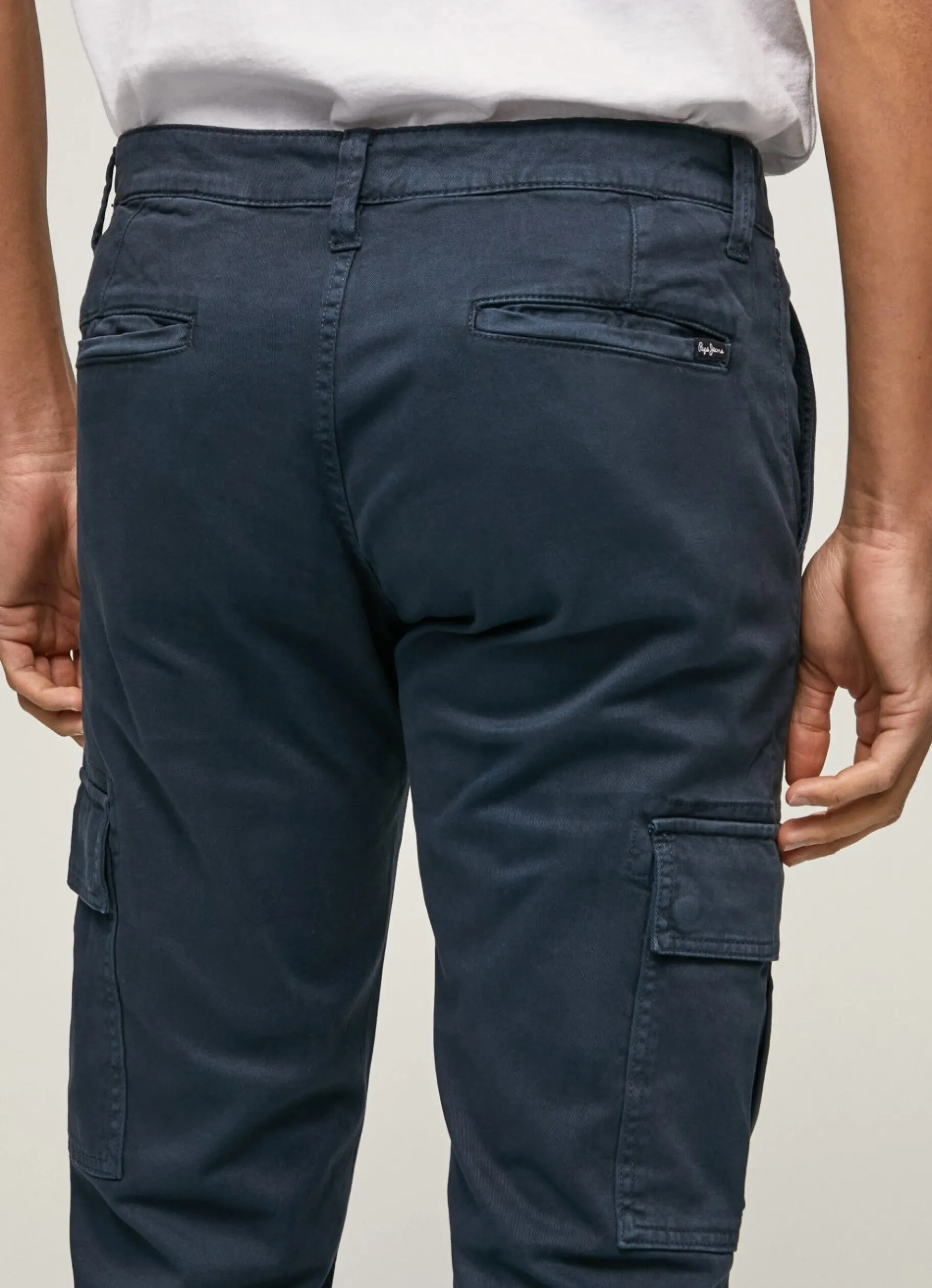 Men Pepe Jeans Sean Regular Fit Chino Trousers