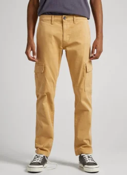 Men Pepe Jeans Sean Regular Fit Chino Trousers