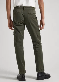Men Pepe Jeans Sean Regular Fit Chino Trousers