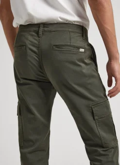 Men Pepe Jeans Sean Regular Fit Chino Trousers