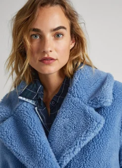 Women Pepe Jeans Sheepskin Coat