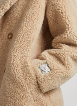 Women Pepe Jeans Sheepskin Coat