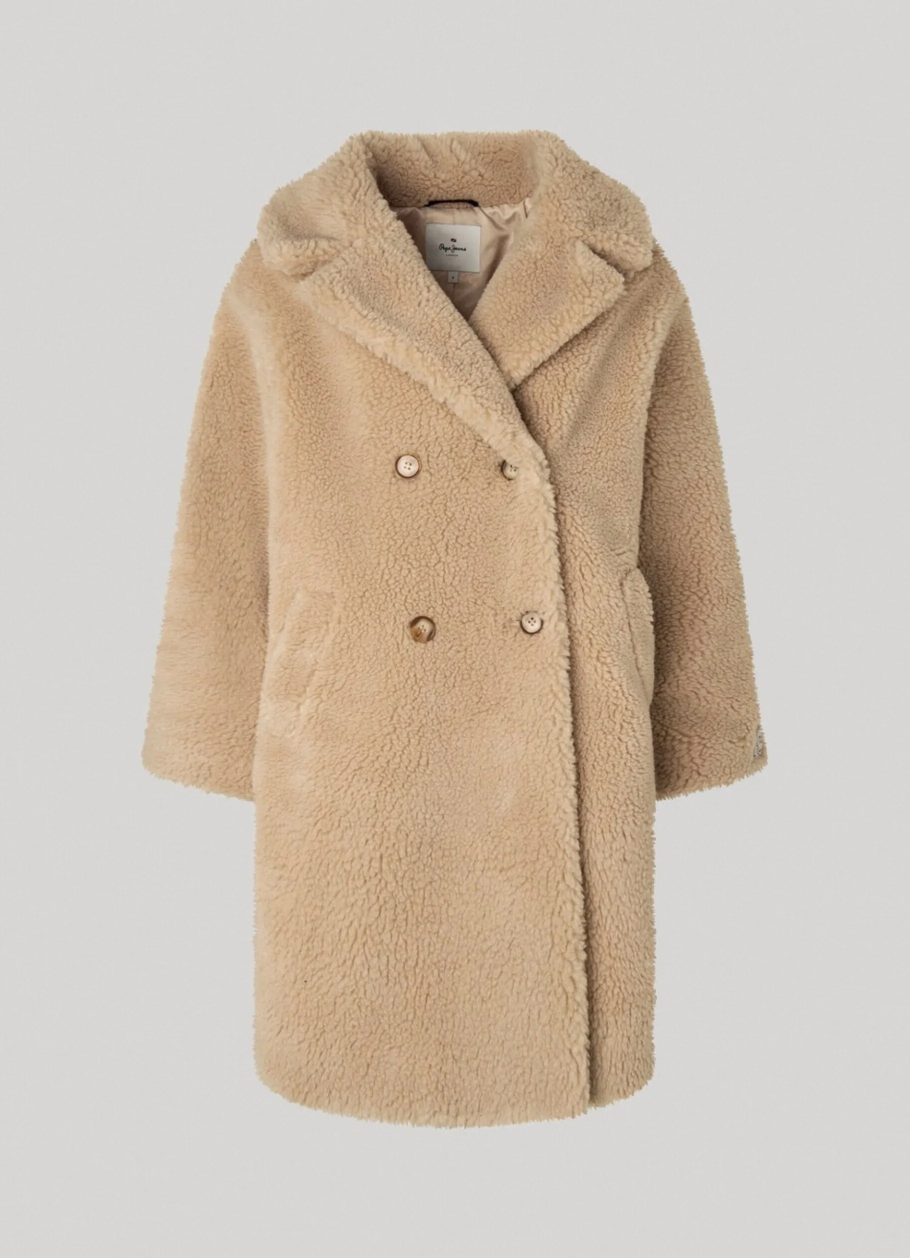 Women Pepe Jeans Sheepskin Coat