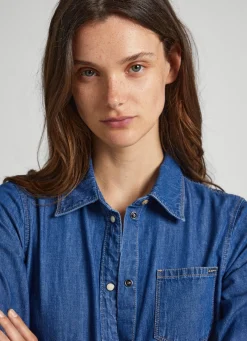 Women Pepe Jeans Shirt Dress