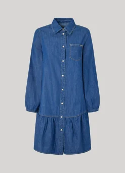 Women Pepe Jeans Shirt Dress