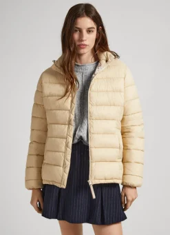 Women Pepe Jeans Short Puffer Jacket