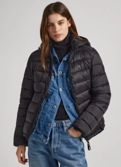 Women Pepe Jeans Short Puffer Jacket