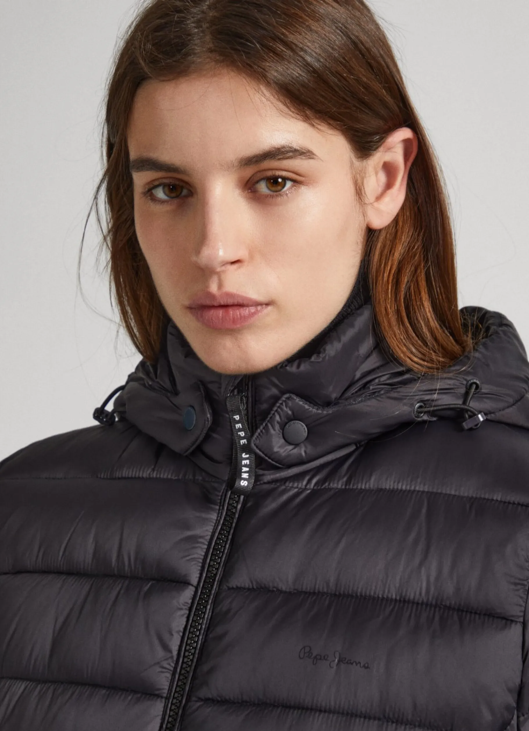 Women Pepe Jeans Short Puffer Jacket