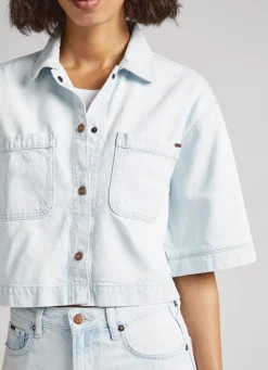 Women Pepe Jeans Short Sleeve Shirt