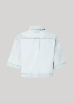 Women Pepe Jeans Short Sleeve Shirt