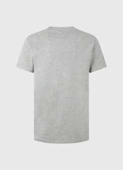 Men Pepe Jeans Short-Sleeved Cotton T-Shirt