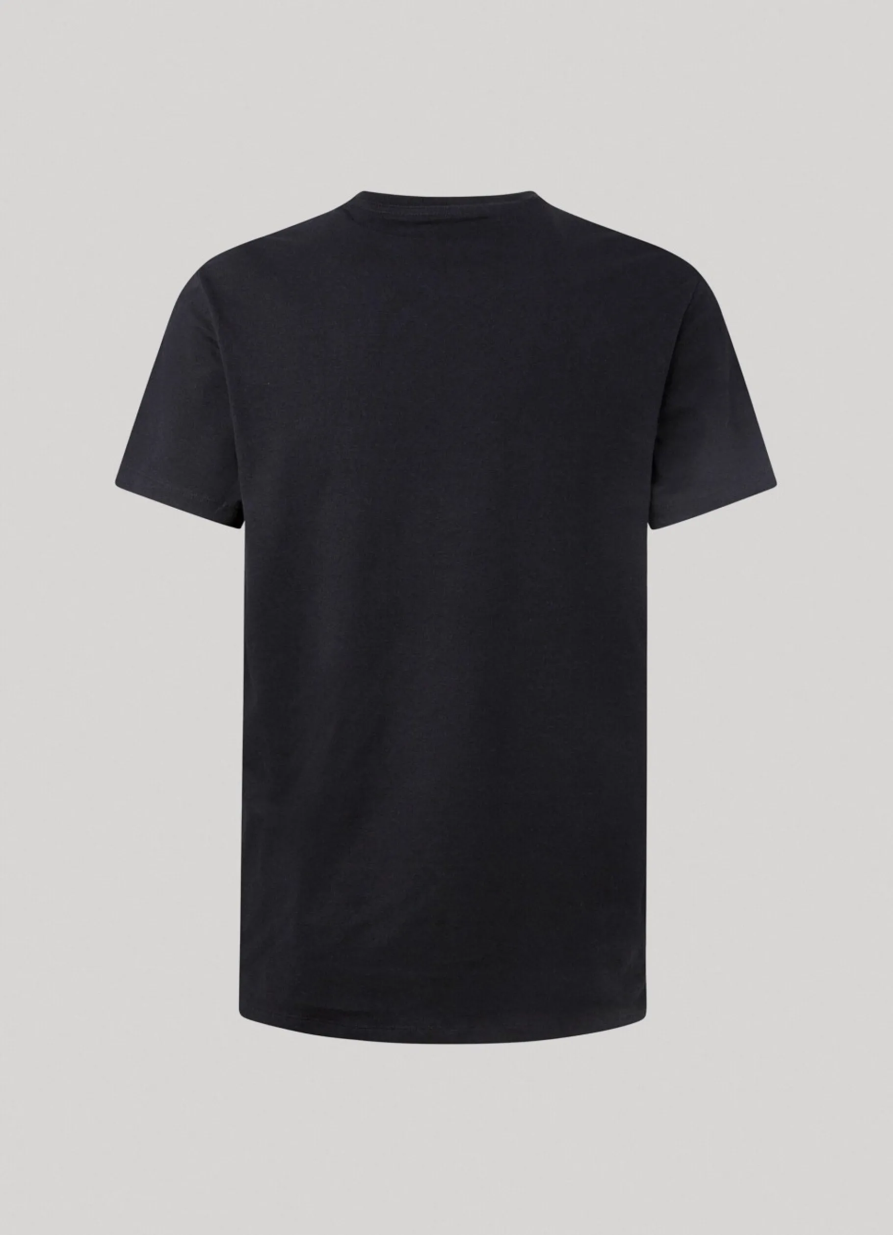 Men Pepe Jeans Short-Sleeved Cotton T-Shirt