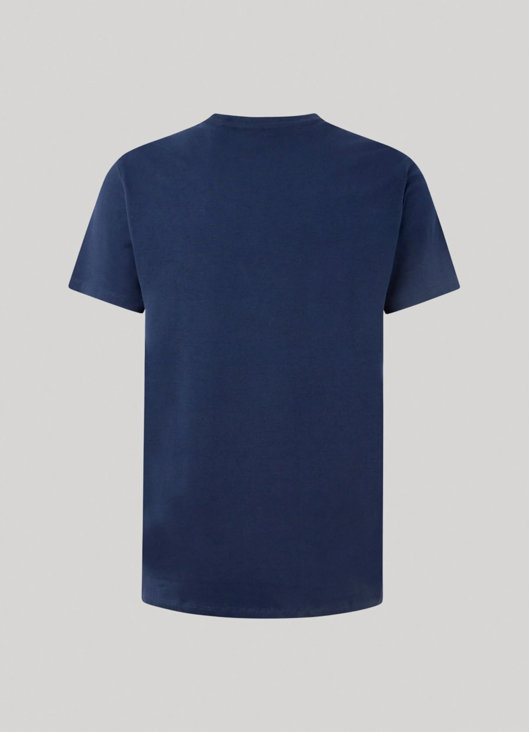 Men Pepe Jeans Short-Sleeved Cotton T-Shirt
