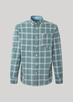 Men Pepe Jeans Slim Fit Check Shirt