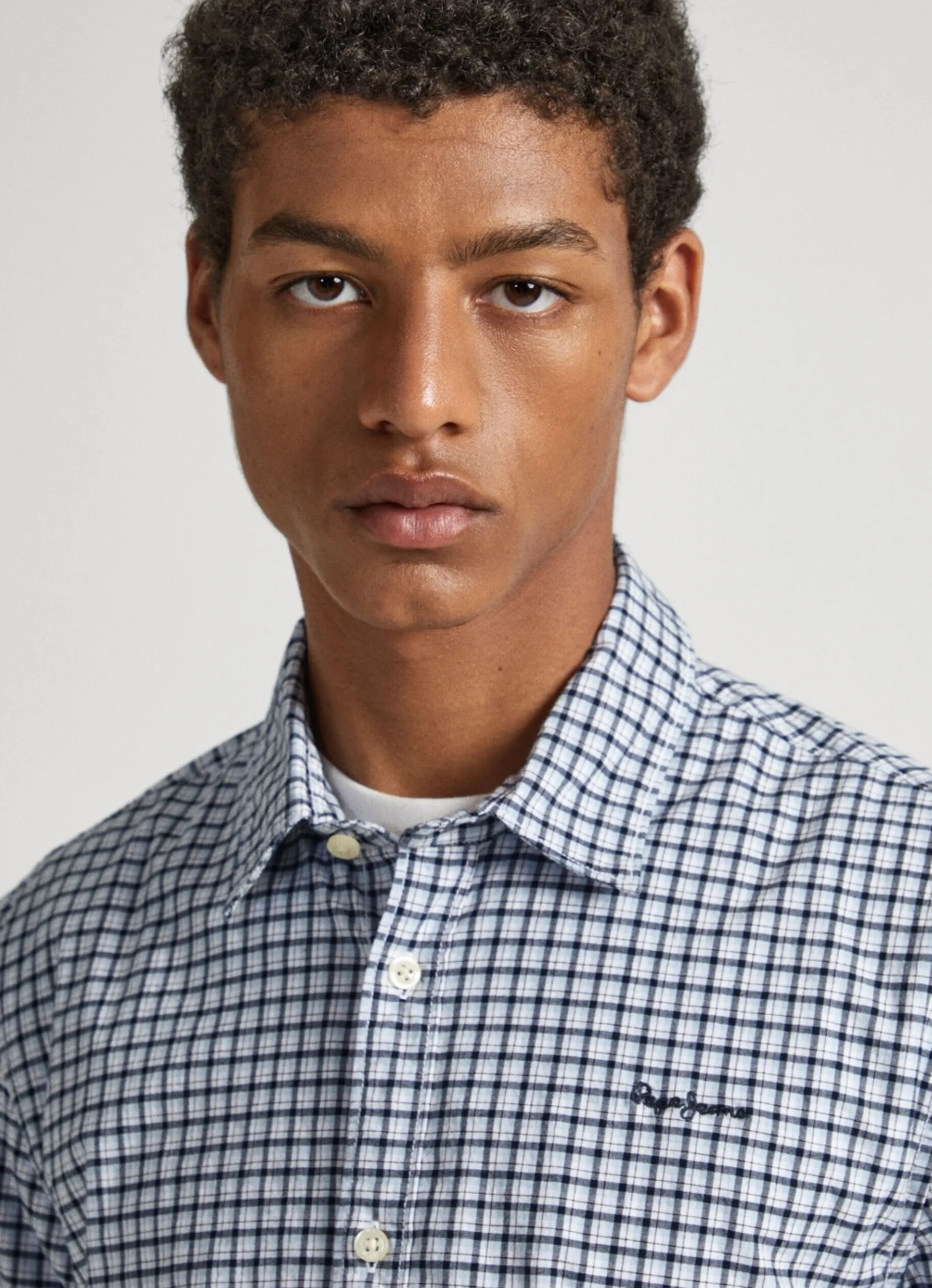 Men Pepe Jeans Slim Fit Checked Shirt