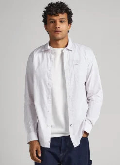 Men Pepe Jeans Slim Fit Floral Shirt