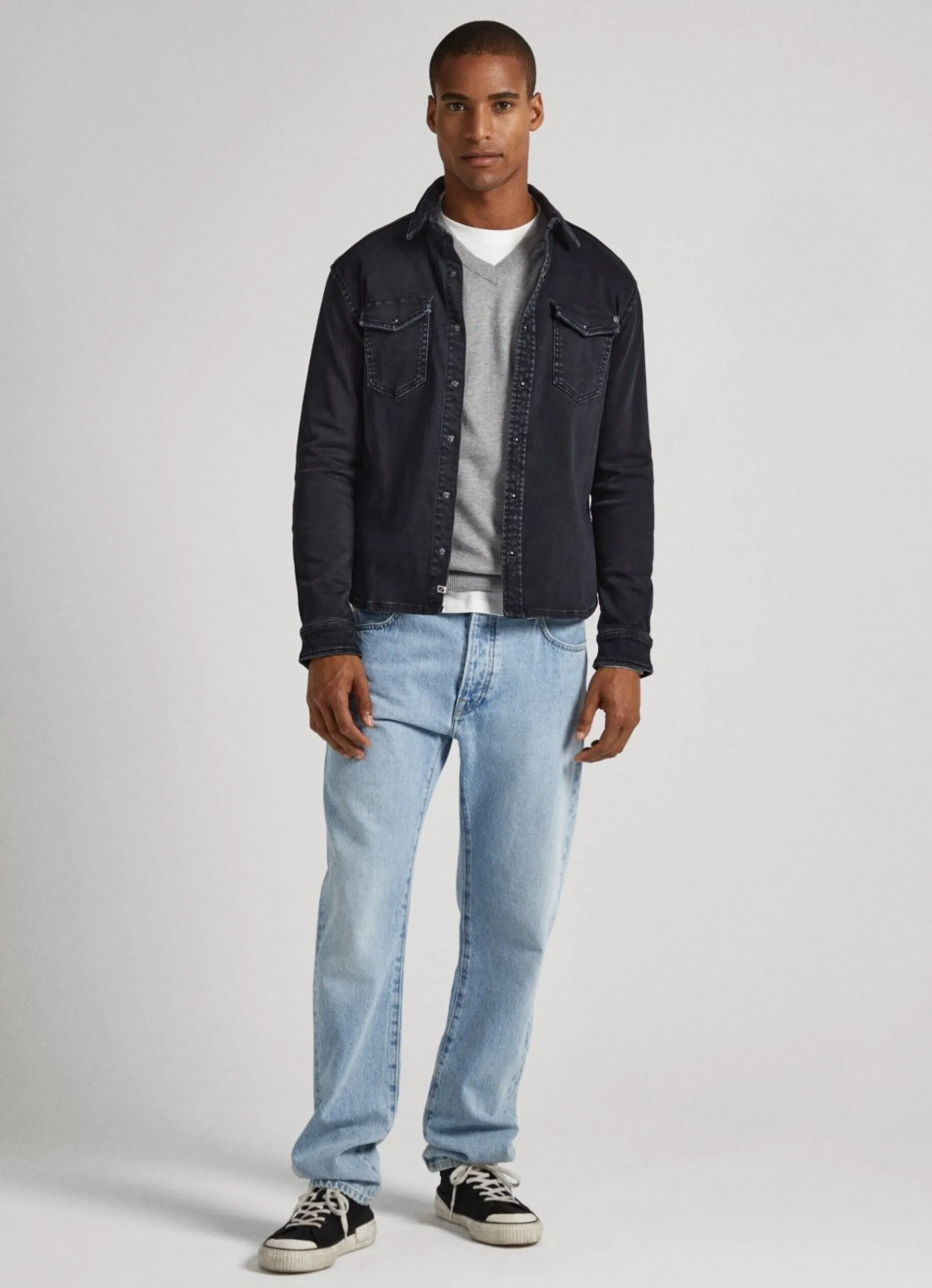 Men Pepe Jeans Slim Fit Gymdigo Shirt