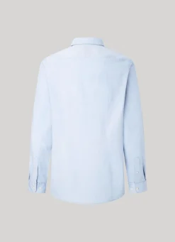 Men Pepe Jeans Slim Fit Poplin Shirt