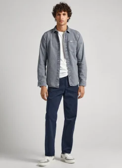 Men Pepe Jeans Slim Fit Shirt