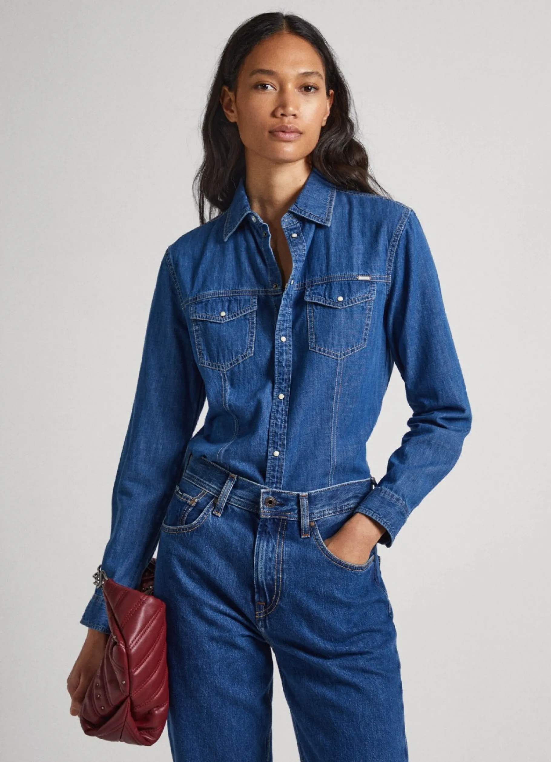 Women Pepe Jeans Slim Fit Shirt