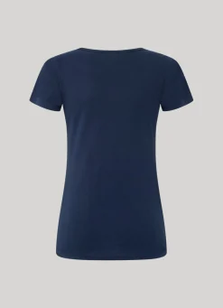 Women Pepe Jeans Slim Fit V-Neck T-Shirt