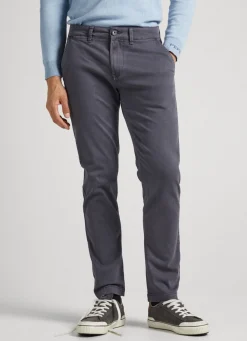 Men Pepe Jeans Sloane Regular Chino Trousers