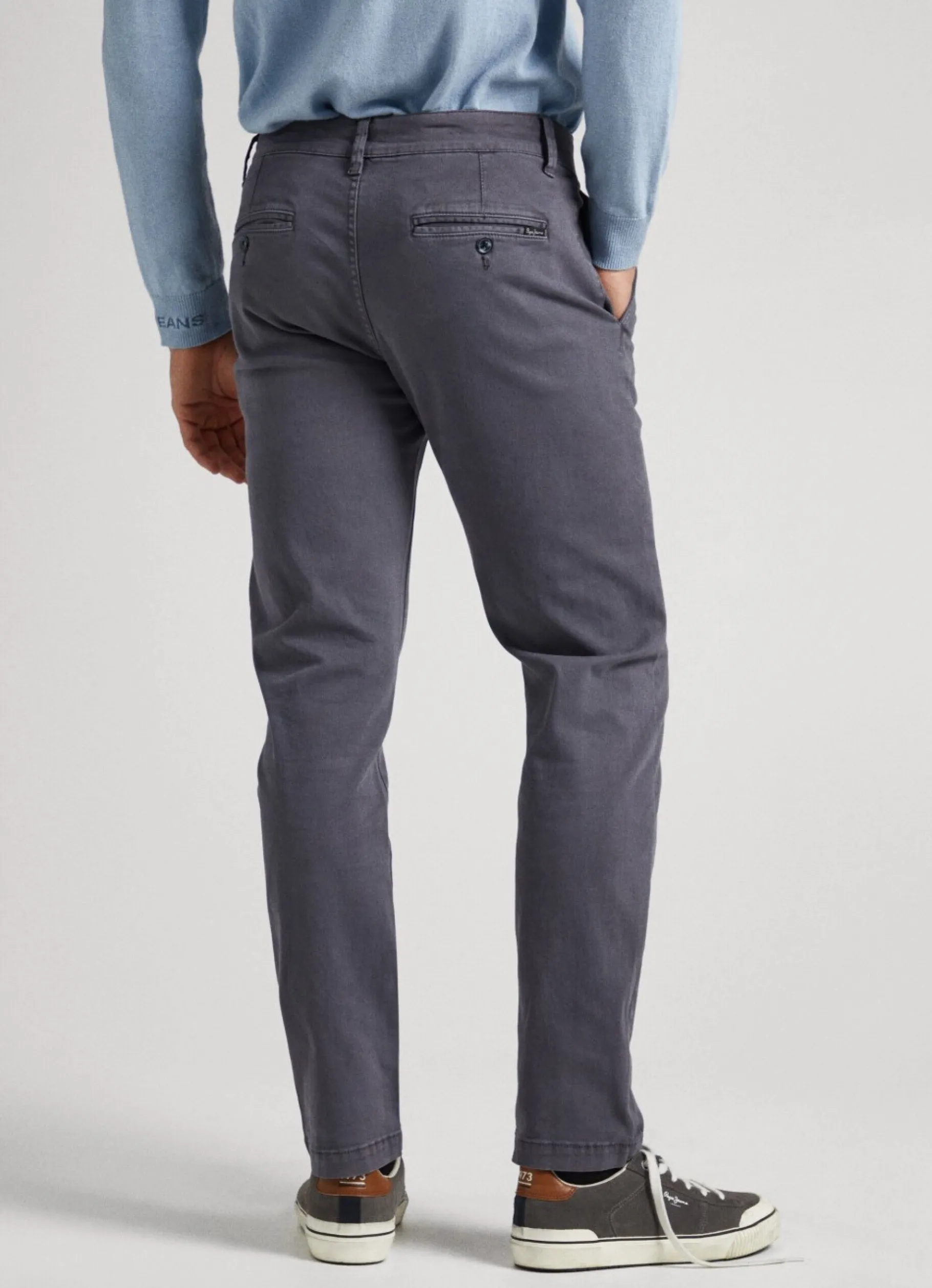 Men Pepe Jeans Sloane Regular Chino Trousers