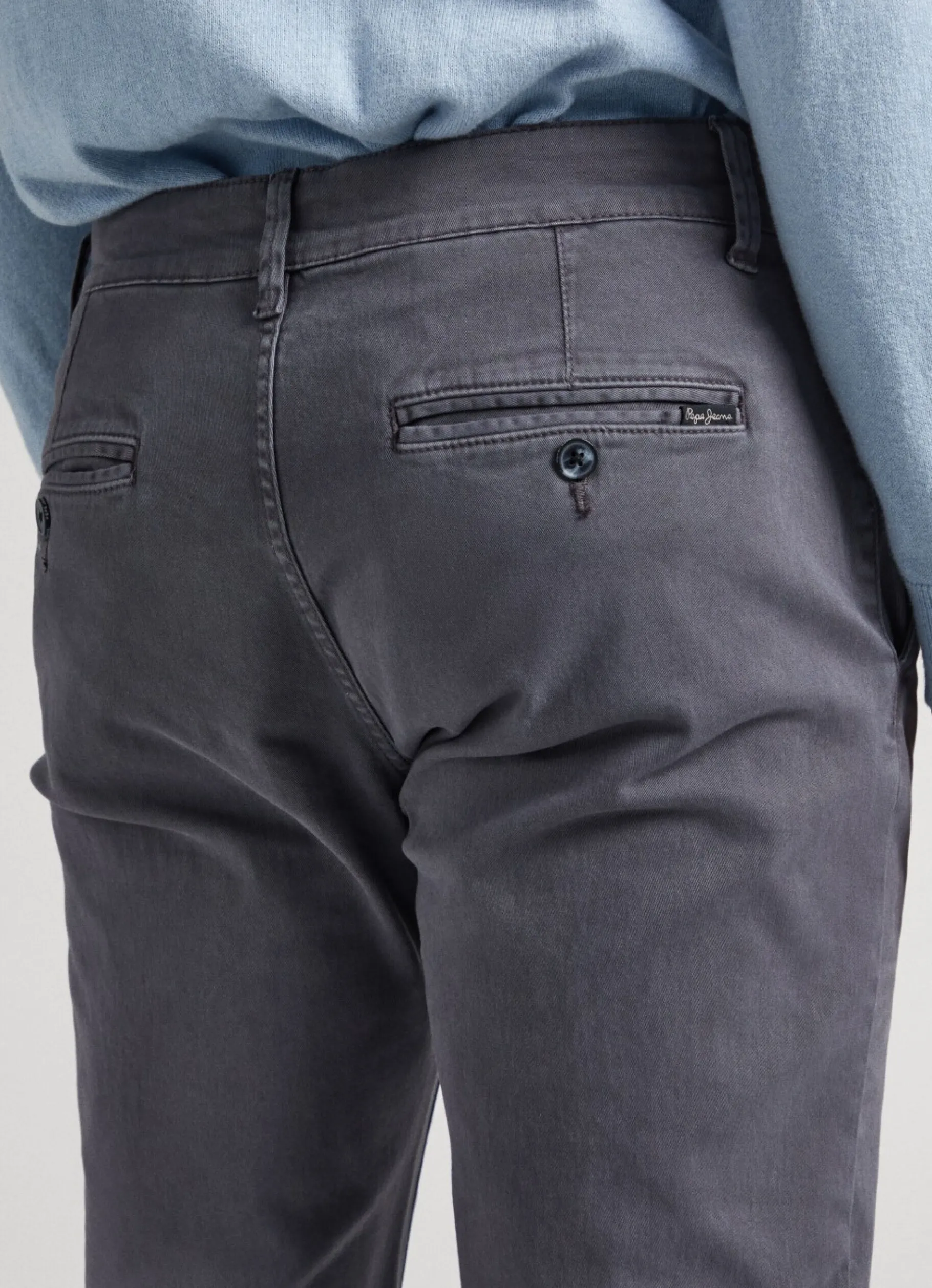 Men Pepe Jeans Sloane Regular Chino Trousers