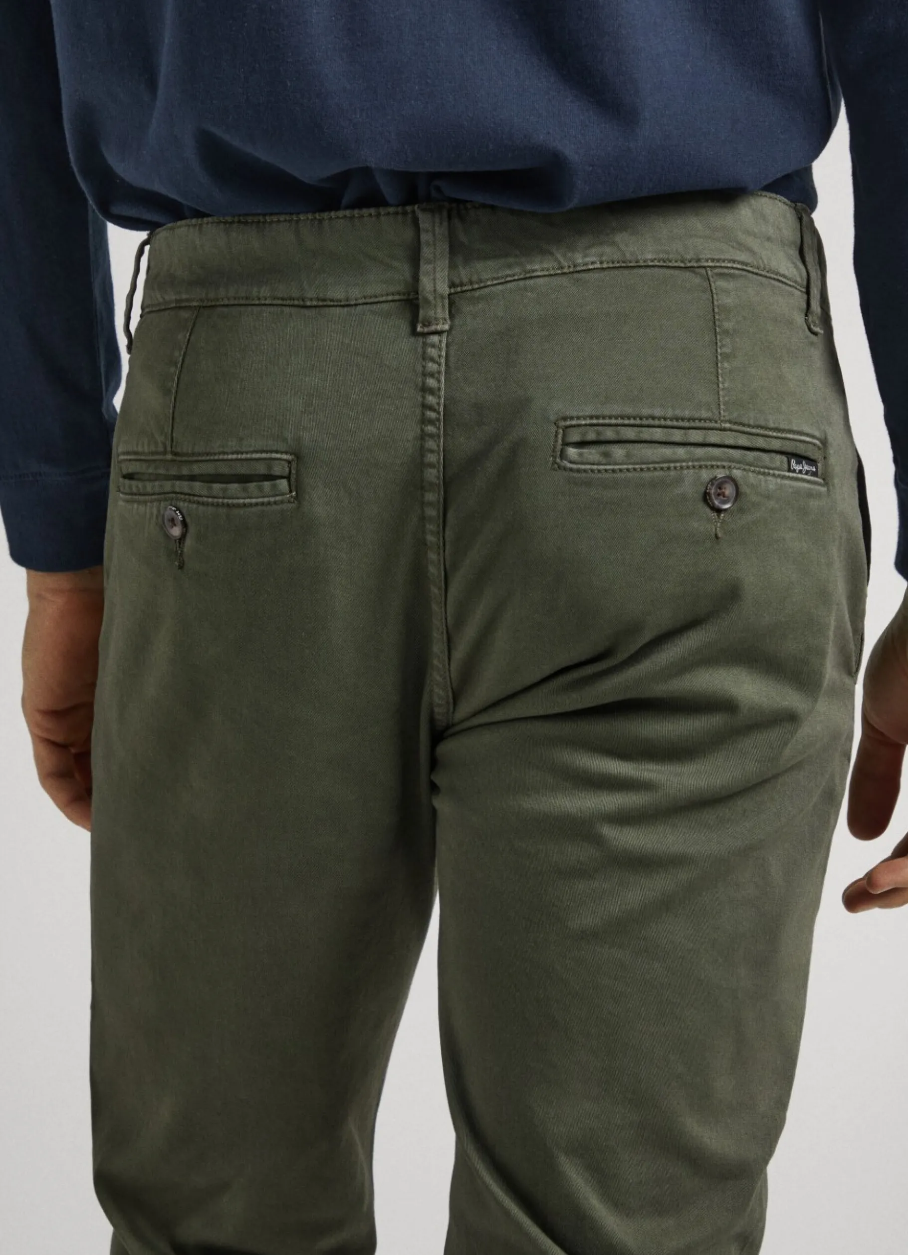 Men Pepe Jeans Sloane Regular Chino Trousers