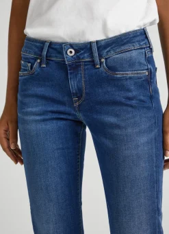 Women Pepe Jeans Soho Mid-Rise Skinny Jeans