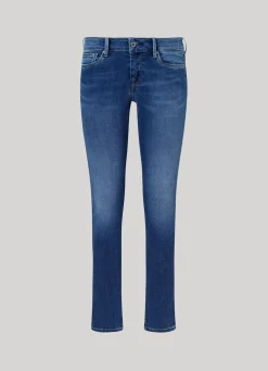 Women Pepe Jeans Soho Mid-Rise Skinny Jeans