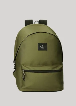 Women Pepe Jeans Solid Colour School Backpack