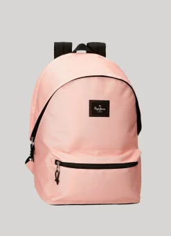 Women Pepe Jeans Solid Colour School Backpack
