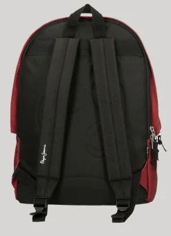 Women Pepe Jeans Solid Colour School Backpack
