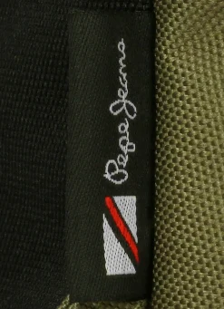 Men Pepe Jeans Solid Colour School Backpack