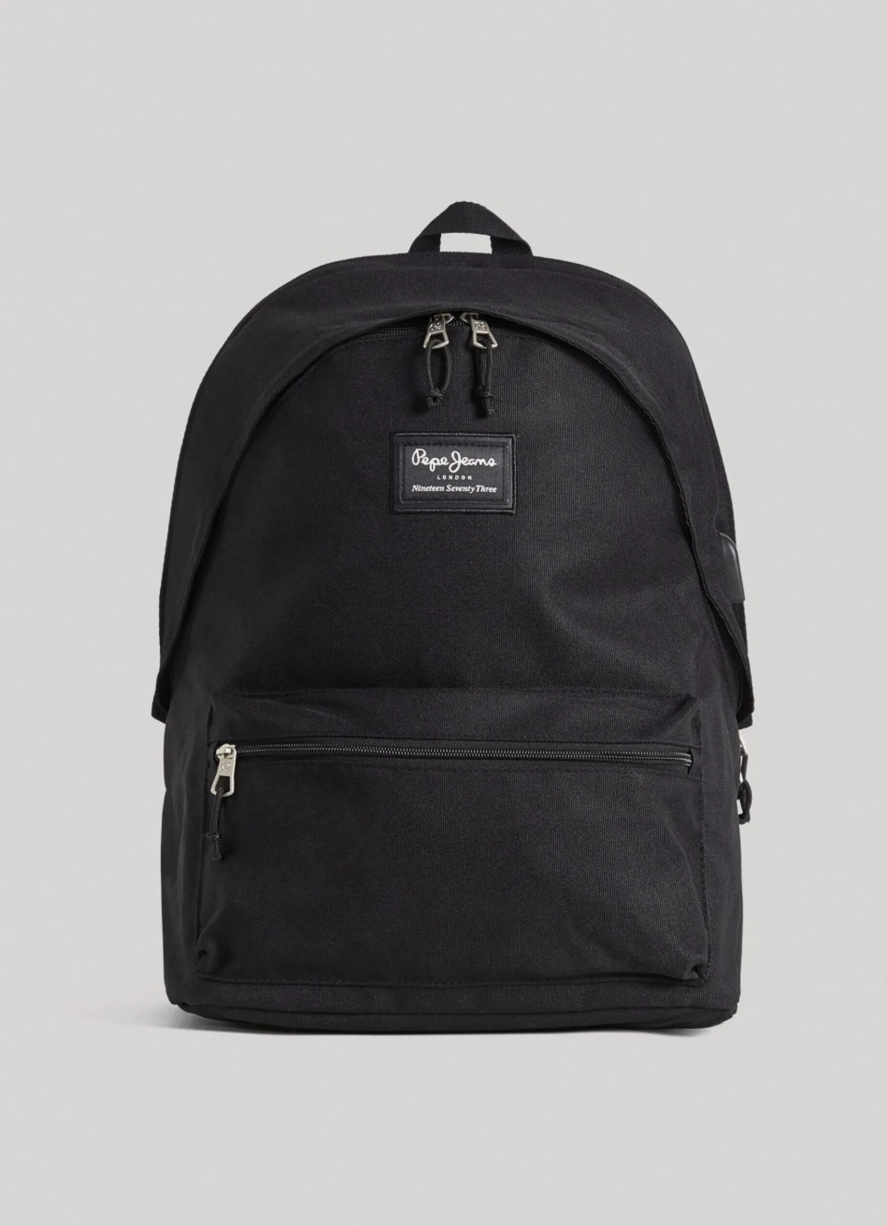 Men Pepe Jeans Solid Colour School Backpack