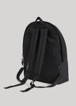 Men Pepe Jeans Solid Colour School Backpack